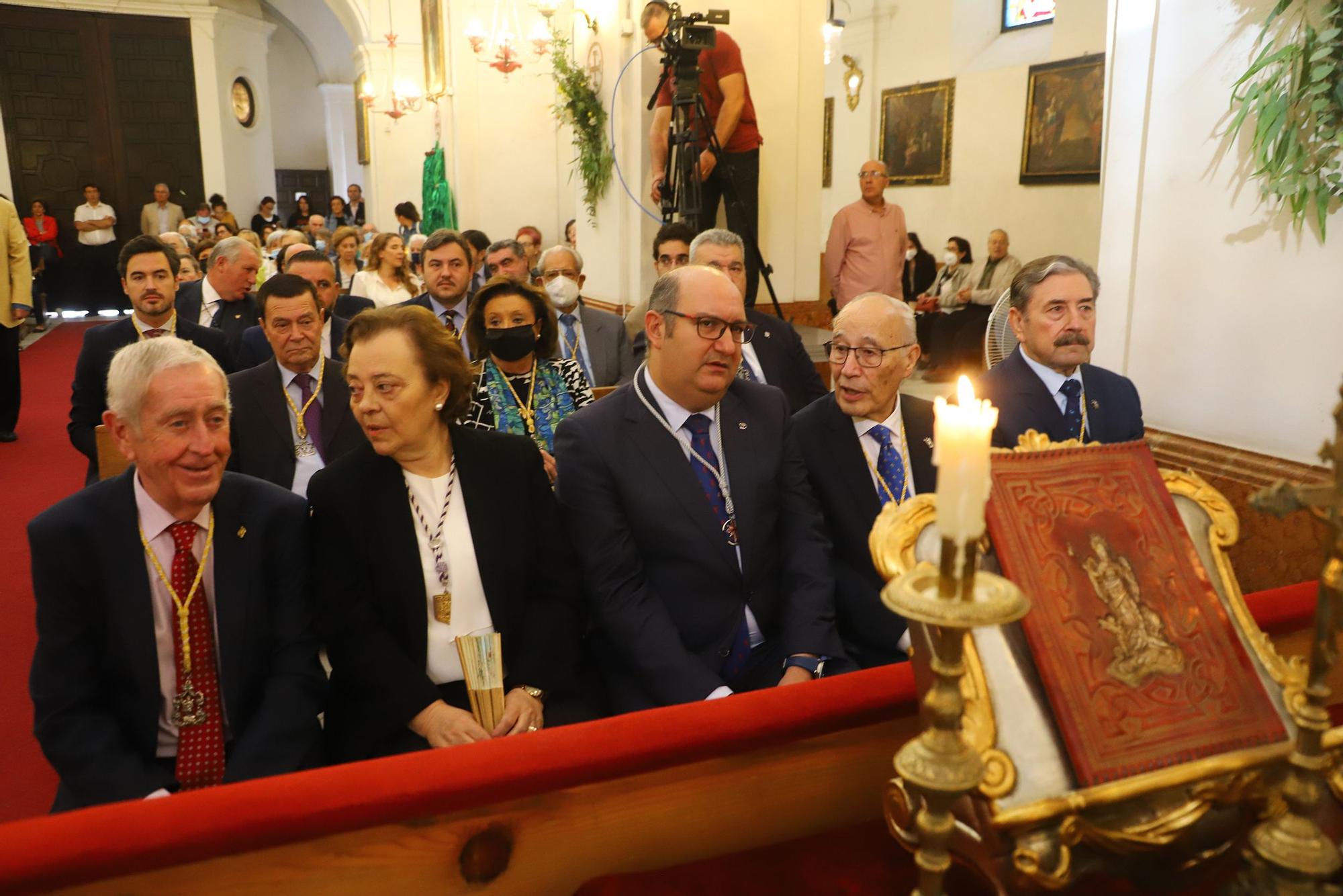 Festividad de San Rafael en la iglesia del Juramento