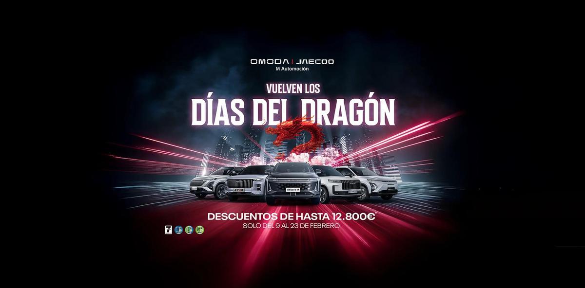 Los Días del Dragón activan en Castellón una de las promociones más detalladas del sector del motor