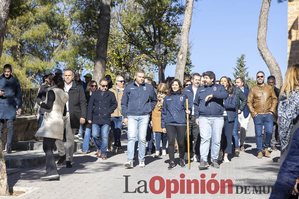 Así ha sido la visita de Isabel Díaz Ayuso a Caravaca de la Cruz