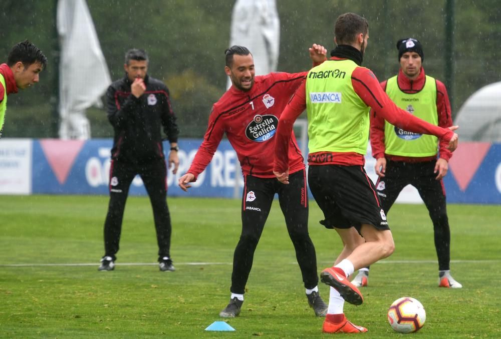 El técnico José Luis Martí programa una sesión de una hora de duración con el objetivo de dosificar las fuerzas de sus futbolistas.