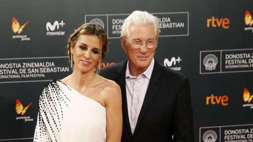 Alejandra Silva y Richard Gere. // FdV