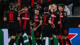 El Leverkusen de Xabi Alonso firma el pleno en la Europa League