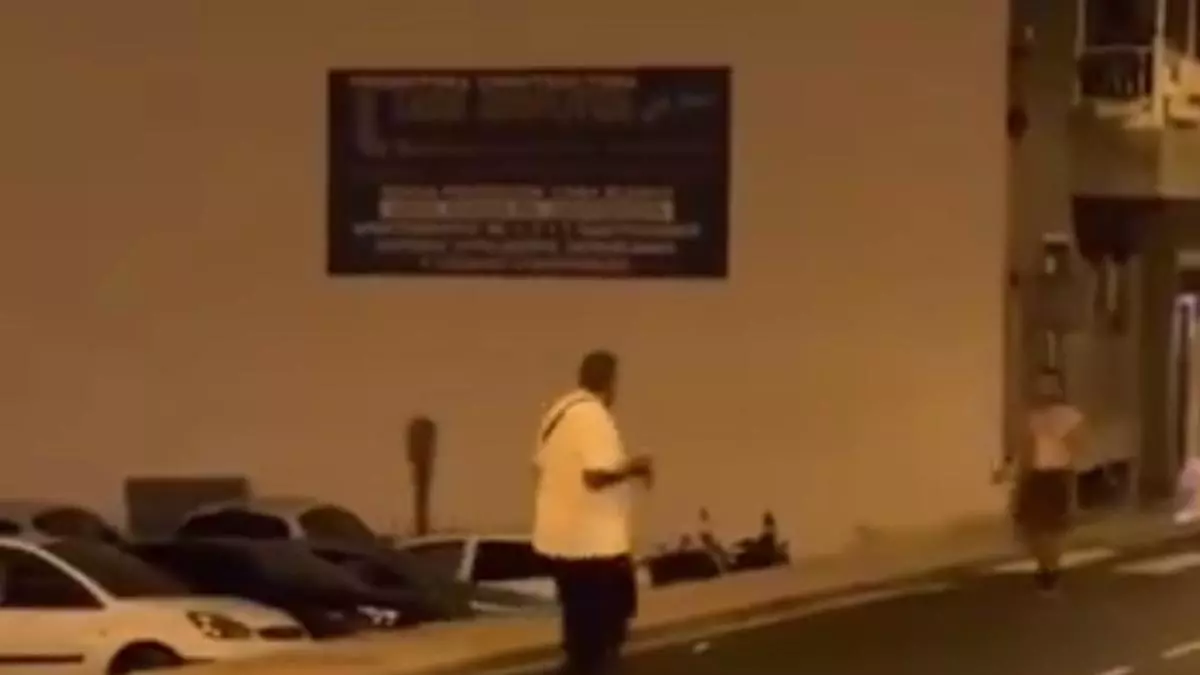 Escalofriante pelea a pedradas en Canarias