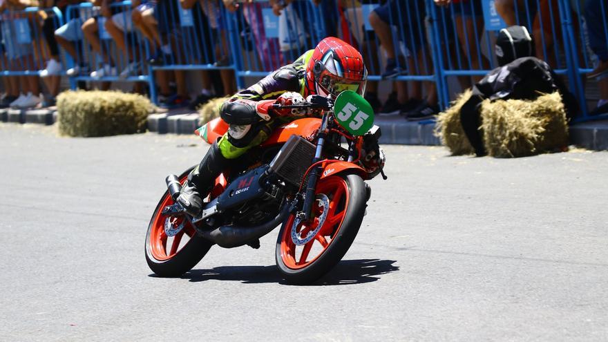 Doble podio para Rafeta Díez en el Autonómico de motociclismo