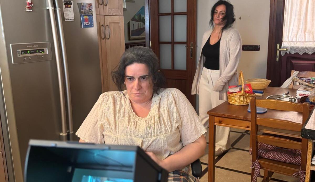 Un instante del rodaje en Tenerife.