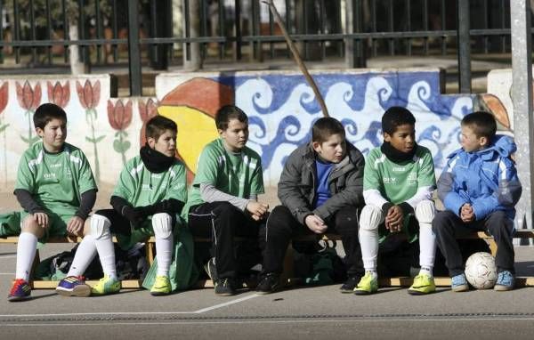 FÚTBOL SALA: La Almozara CP-Josefa Amar y Borbo (serie primera benjamín) / La Almozara-Recarte y Ornat (primera alevín)  / Santo Domingo-Hermanos (serie segundo alevín)