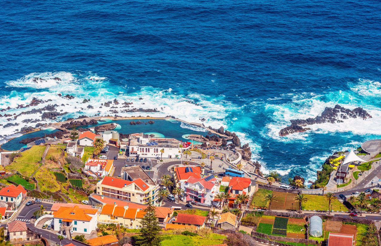 Porto Moniz, Madeira.