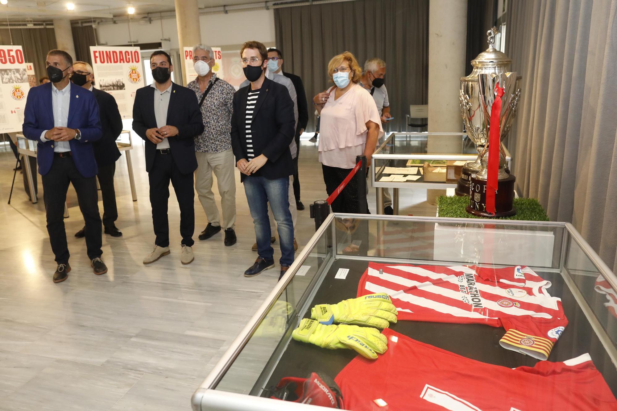 Exposició dels 90 anys d'història del Girona FC