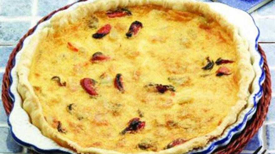 Quiche marinera.