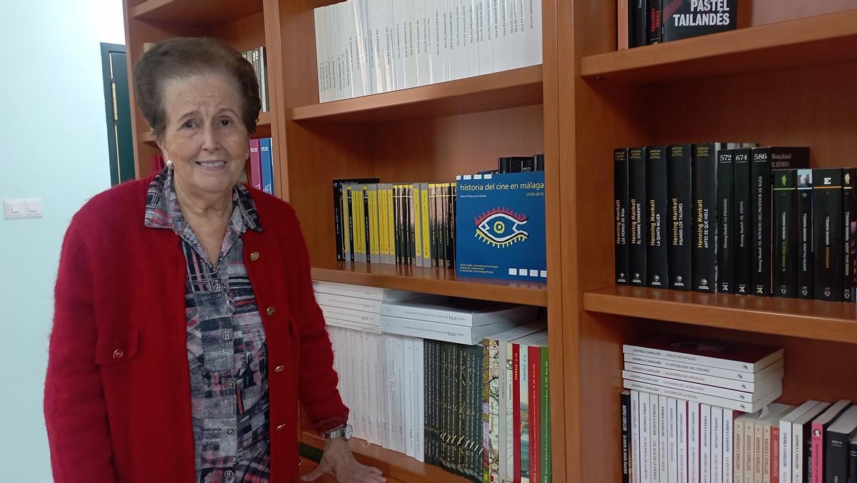 Mari Pepa Lara, en su despacho de Málaga, la semana pasada.