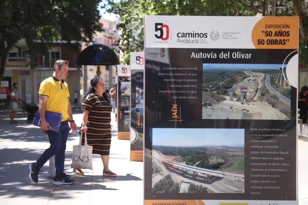 El Colegio de Ingenieros de Caminos inaugura una exposición en el Bulevar