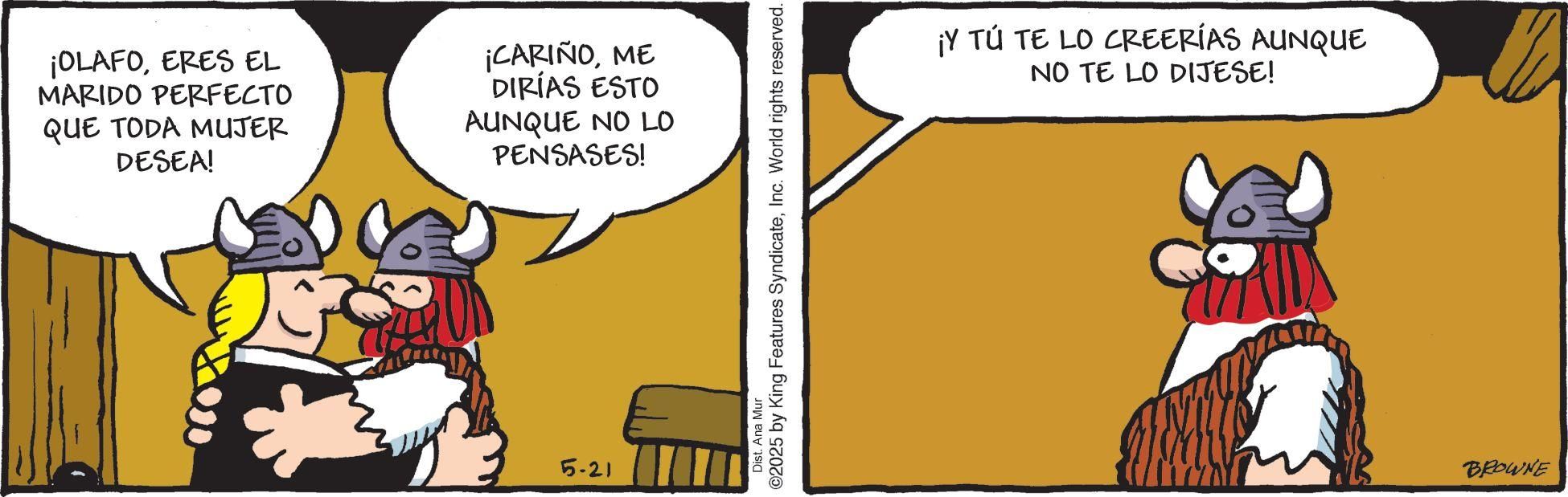 Olafo el vikingo (19 de junio de 2025)