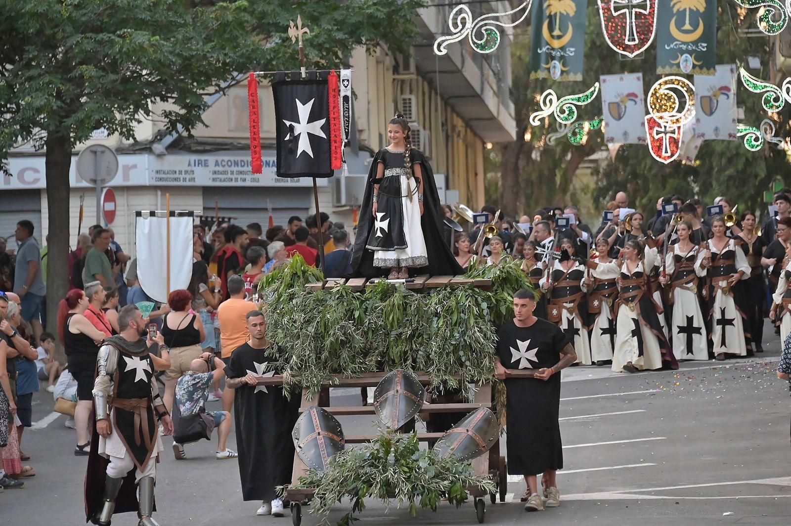 La Entrada del bando cristiano en San Blas, en imágenes