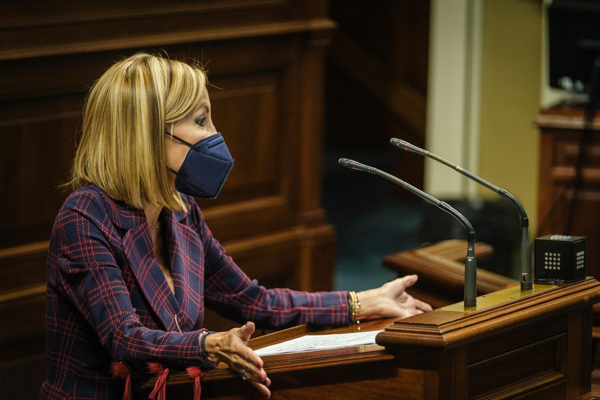 Pleno del Parlamento de Canarias (27/12/2021)