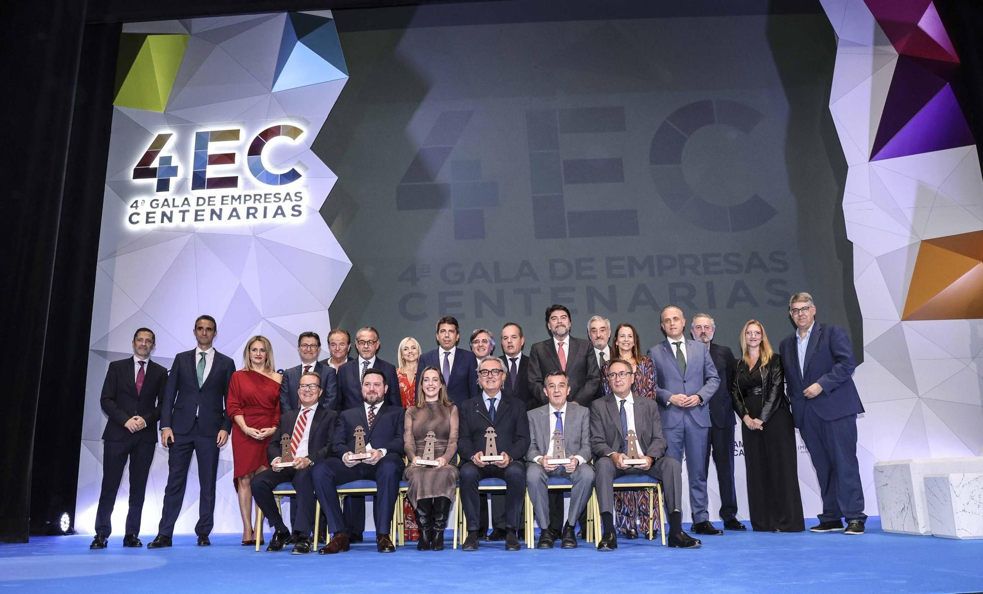 Gala de las Empresas Centenarias en Alicante