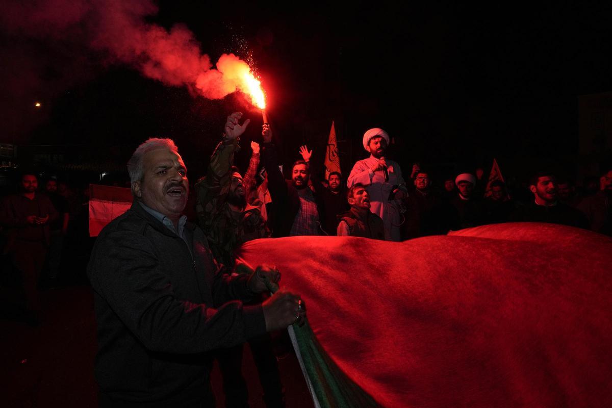 Irán celebra el ataque sobre Israel