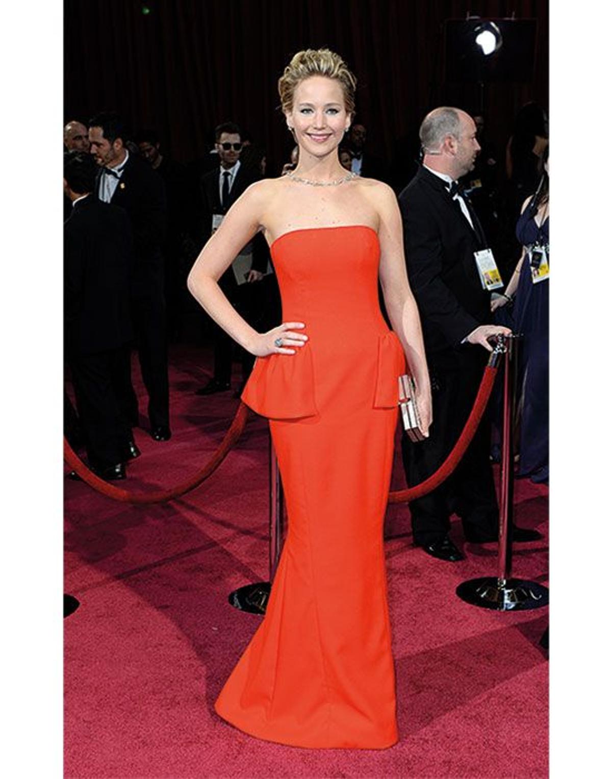 Mejor vestida: Jennifer Lawrence