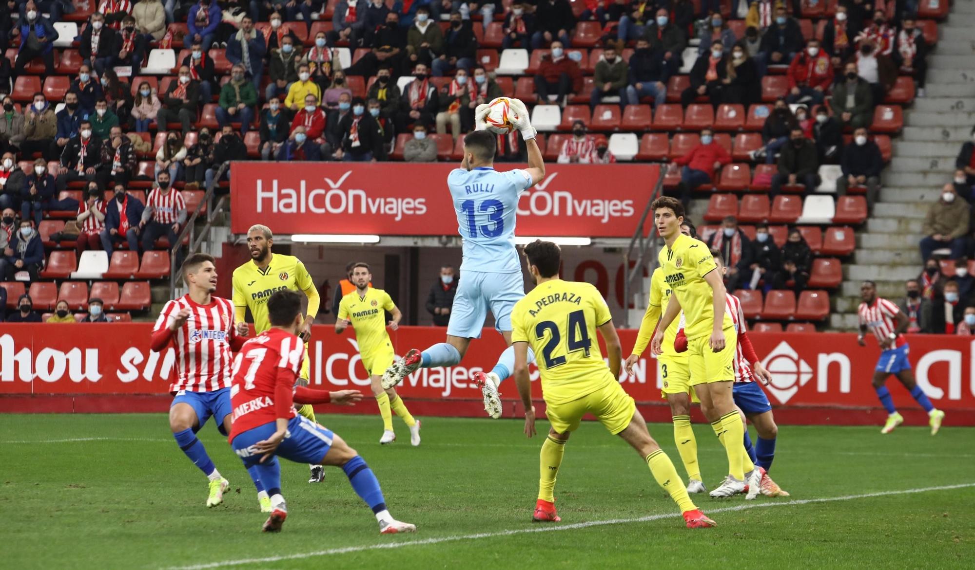 En imágenes: así ha sido la victoria del Sporting ante el Villarreal