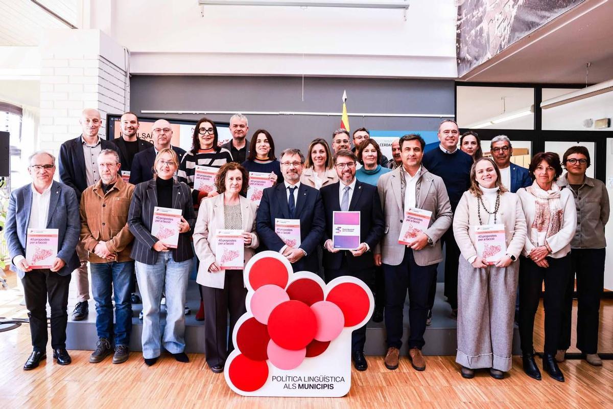 Els represtants públics aquest divendres a Puigcerdà
