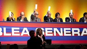 L’assemblea de compromissaris del Barça aprova accions judicials contra Laporta i la seva junta