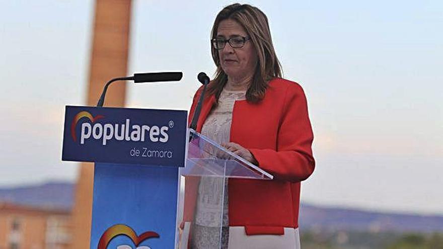 Martín Pozo, durante un acto del Partido Popular.