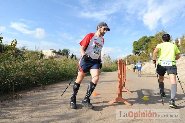 Marcha nórdica junto al Segura