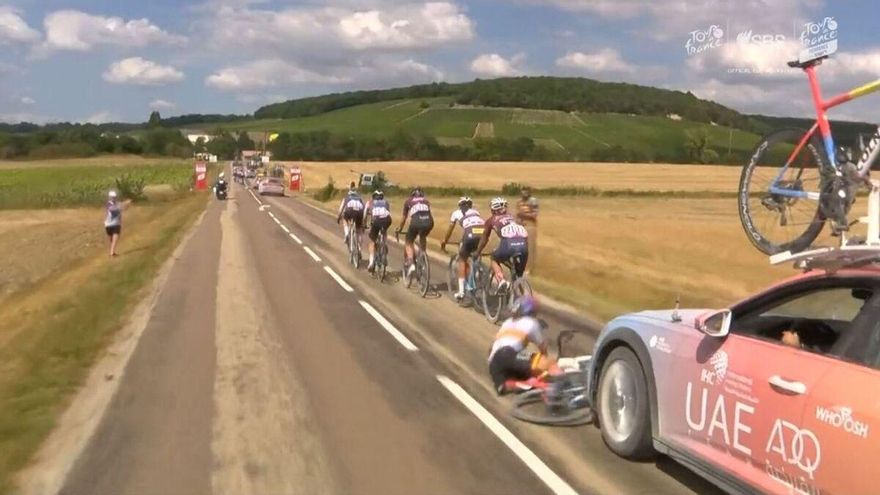 Mallorca-Radsportlerin Mavi García wird von eigenem Begleitfahrzeug umgefahren