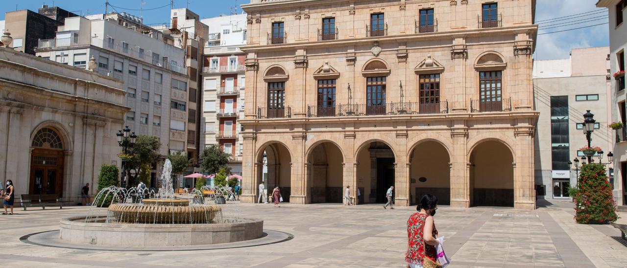 Fachada del Ayuntamiento de Castelló.