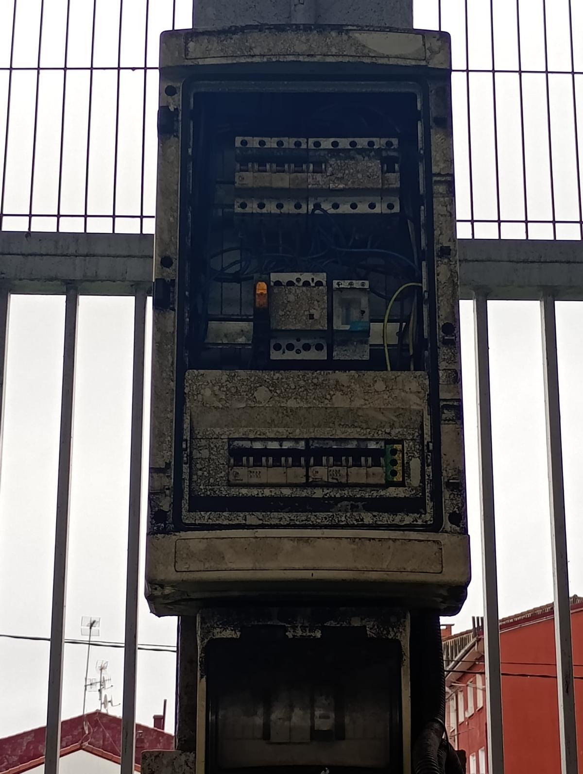 Instalación eléctrica de El Lauredal.