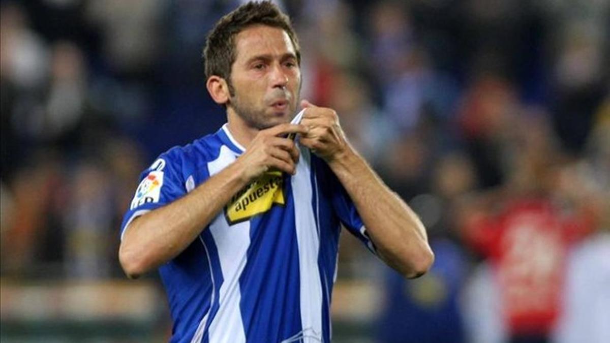 Tamudo se despidió del Espanyol el 8 de mayo del 2010