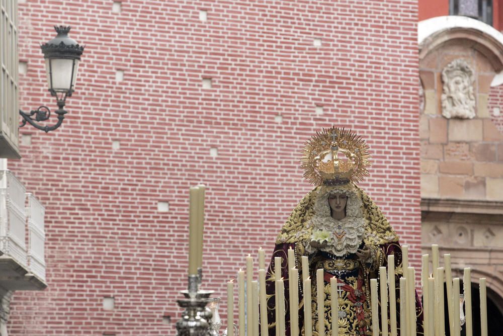 La Asociación Parroquial de la Virgen de la Misericorida Reina de los Mártires completó su segunda salida procesional para recorrer las calles de la feligresía y después de despejar las dudas.