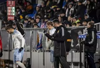 Sellés cambia las tornas y escala entre los mejores relevos del Real Zaragoza