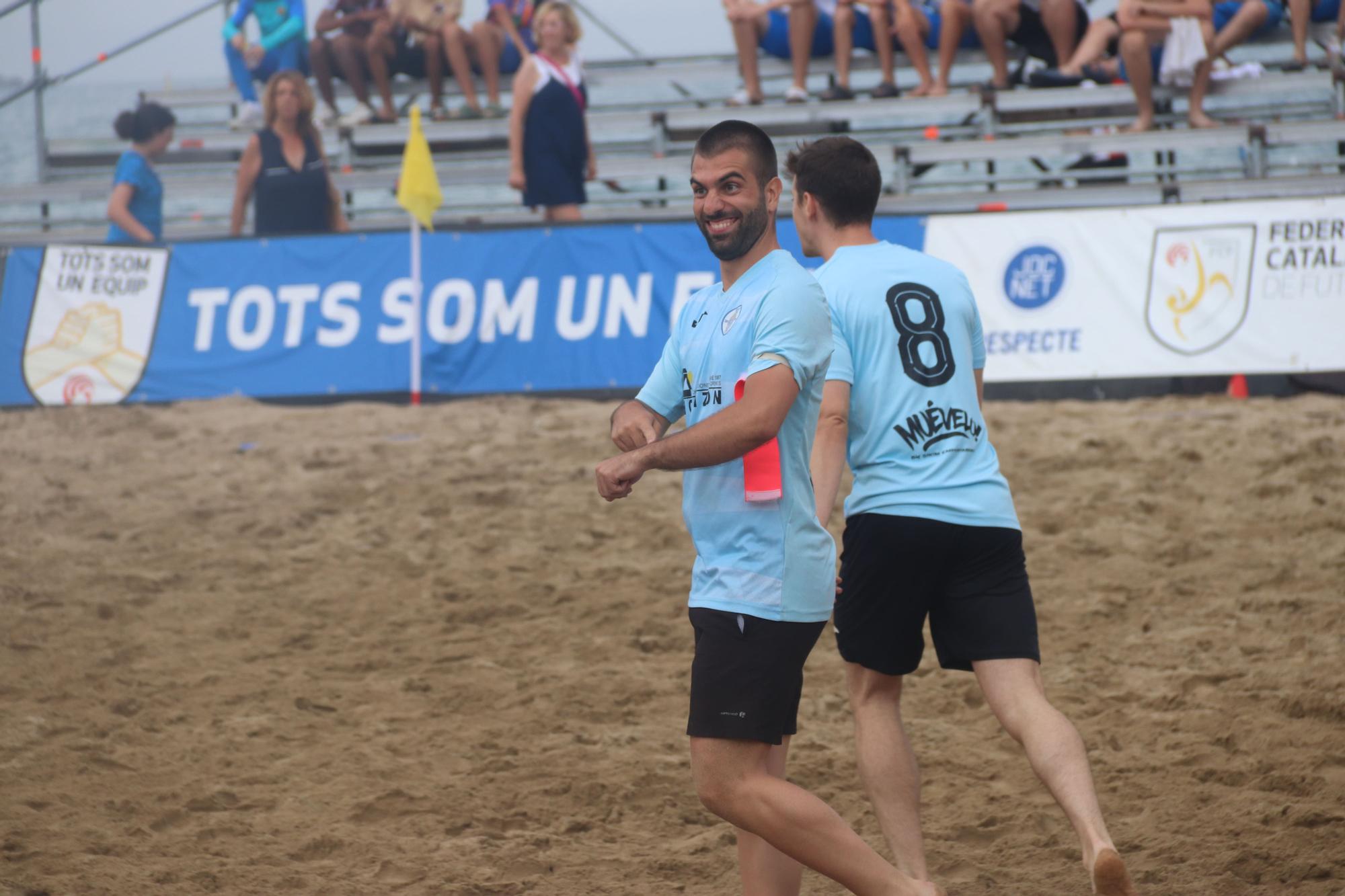 Campionats de Catalunya de futbol platja a Roses