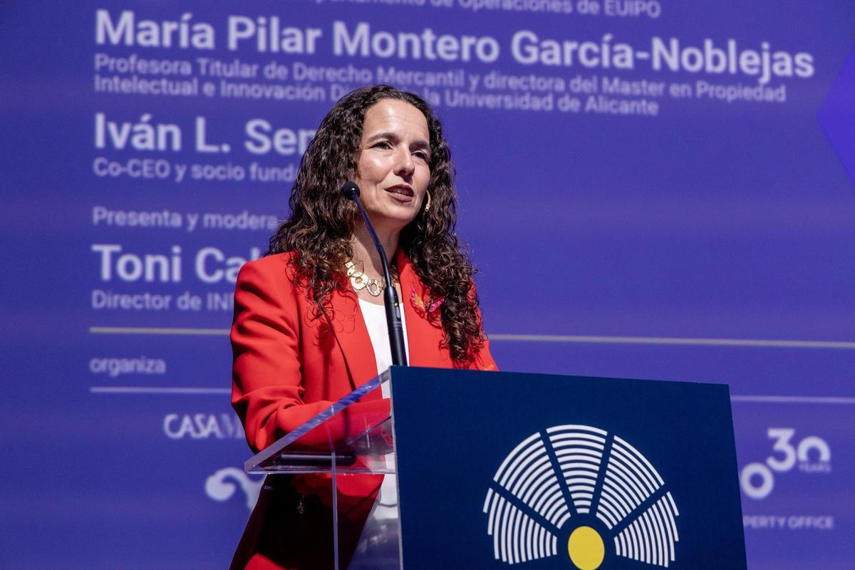 María Pilar Montero García-Noblejas, profesora Titular de Derecho Mercantil y directora del Master en Propiedad Intelectual e Innovación Digital de la Universidad de Alicante.