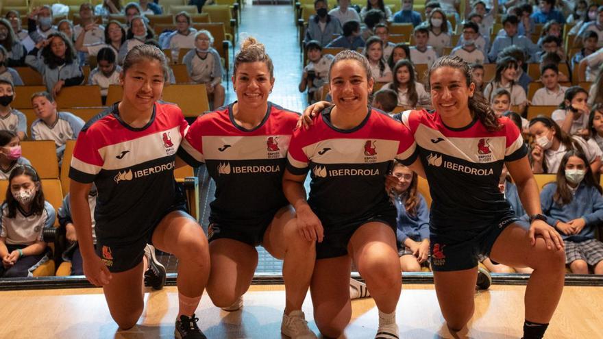 El rugby femenino, con la selección española, toma Zamora