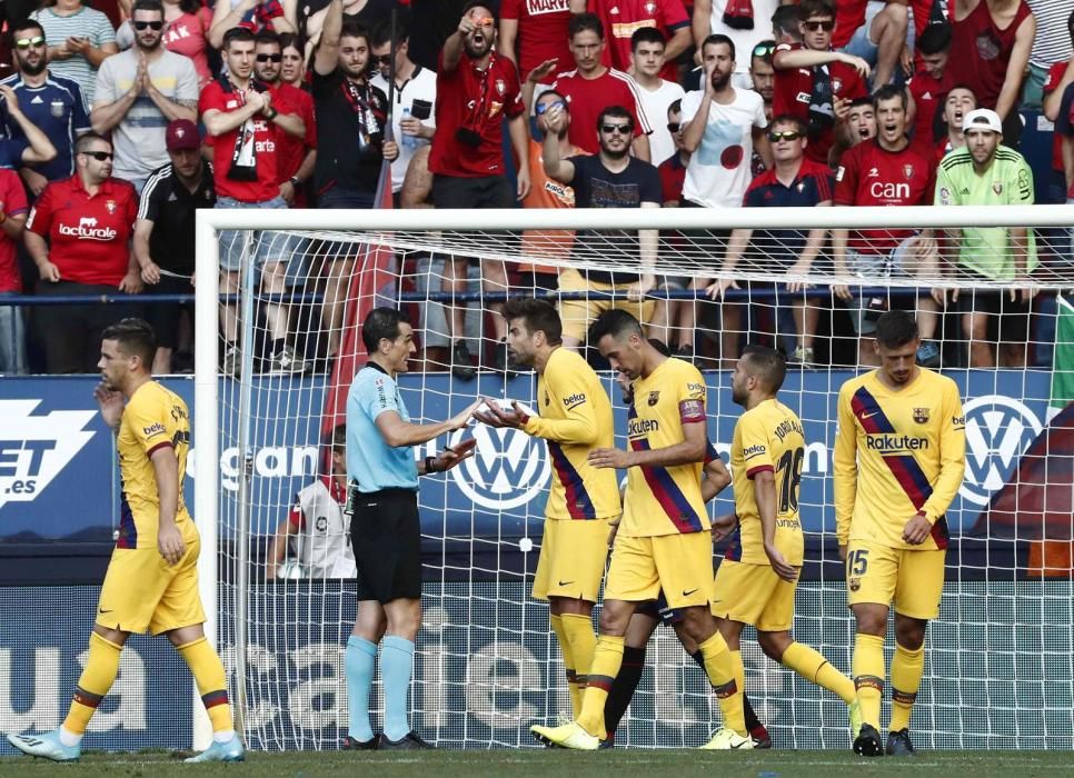 Les imatges de l'Osasuna - Barça