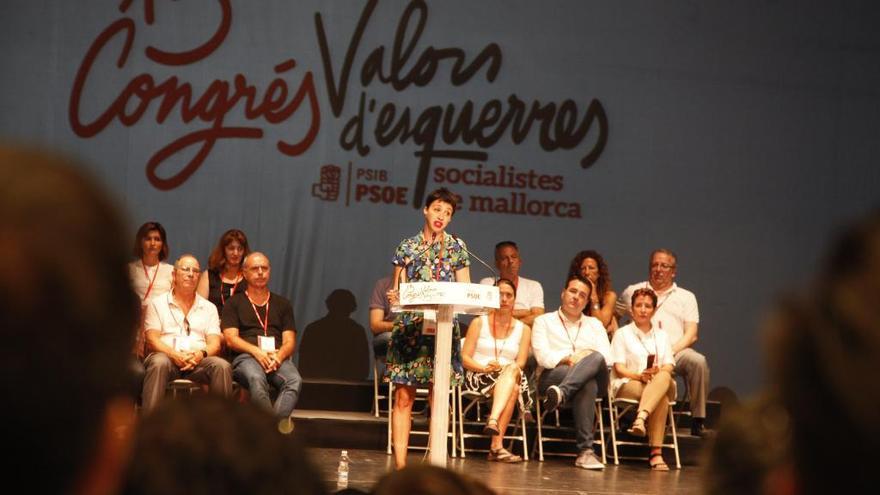 Los Socialistas de Mallorca aprueban la gestión de la última secretaria general, Silvia Cano