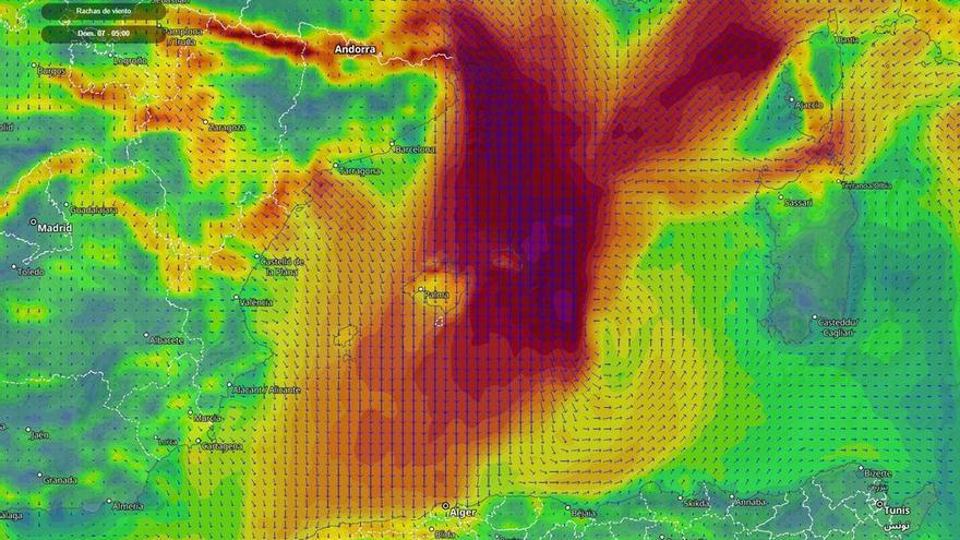 La Dana que afecta al Golfo de València podría producir un ciclón tropical en el Mediterráneo, un medicán