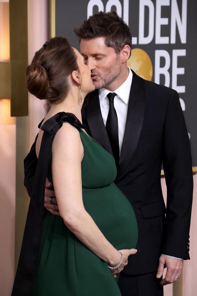 Hilary Swank y Philip Schneider Globos de Oro 2023