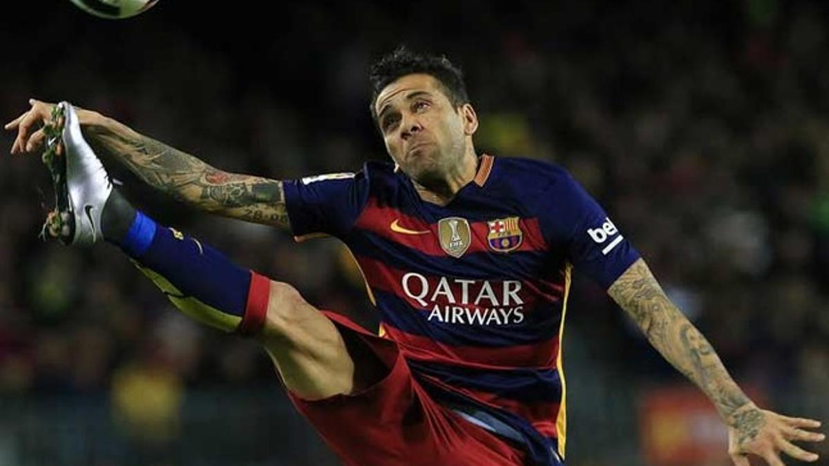 Dani Alves, jugador del FC Barcelona