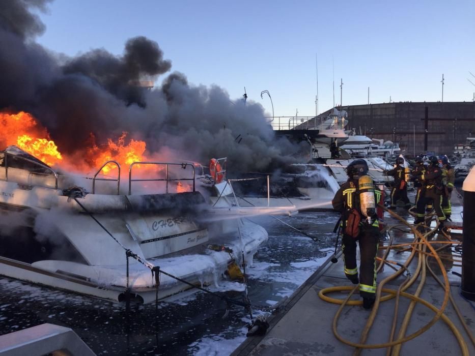 Incendis al Port Fòrum