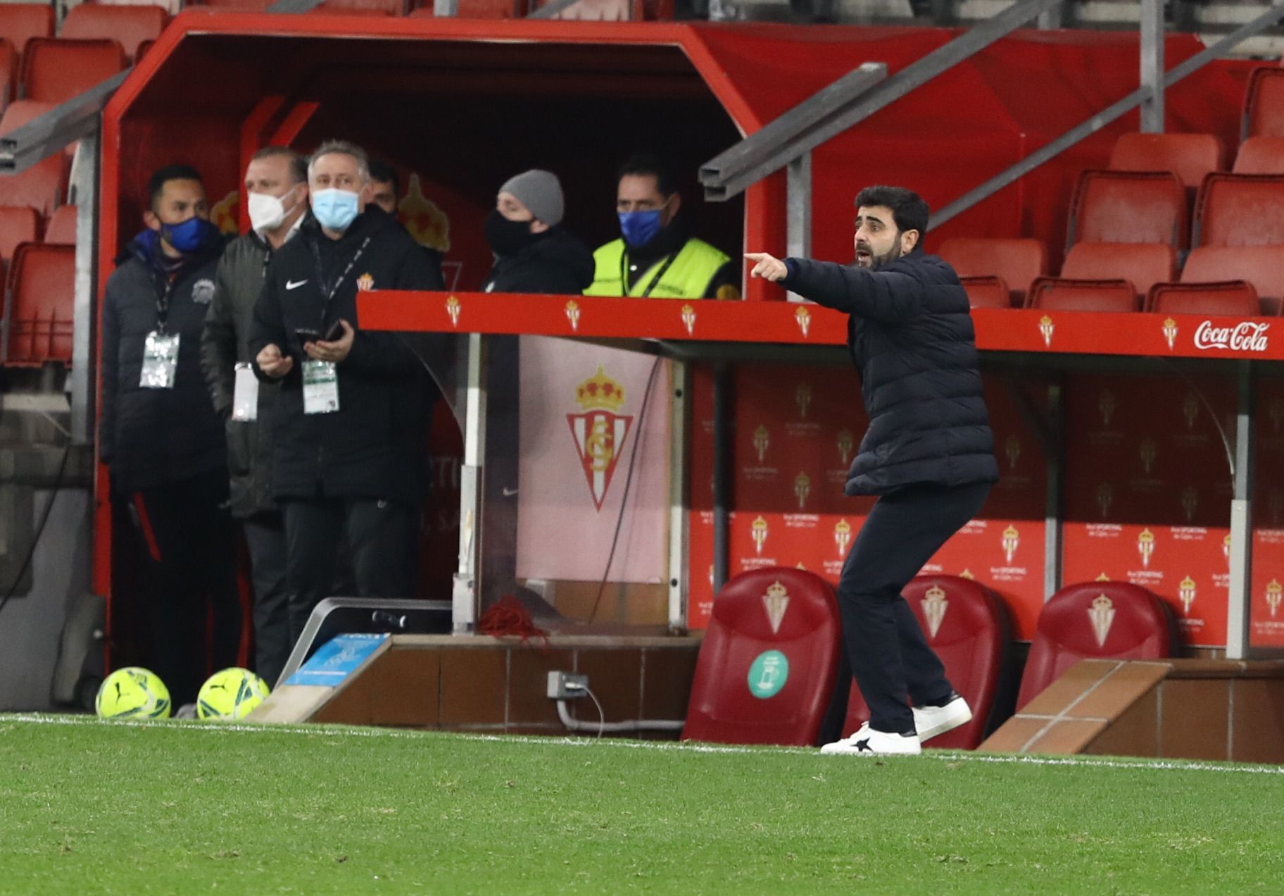 El Sporting-Fuenlabrada, en imágenes