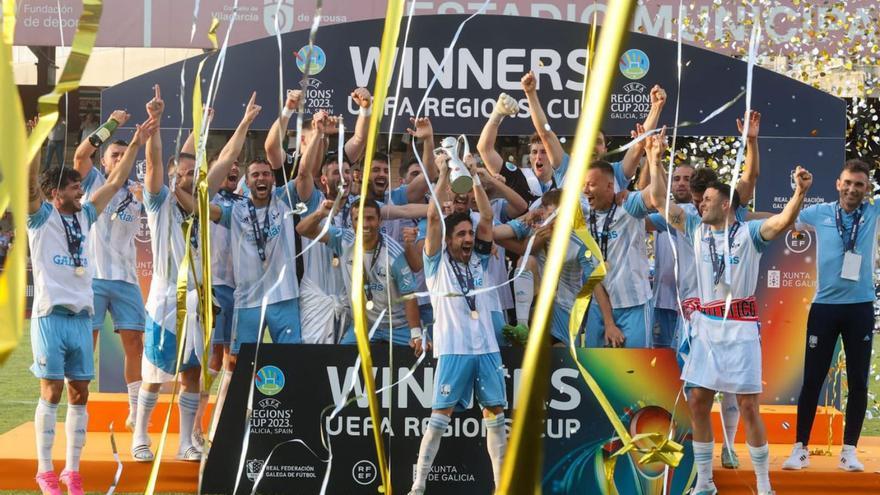 Galicia, campeona de Europa tras ganar a Belgrado | FEDERACIÓN GALEGA DE FÚTBOL