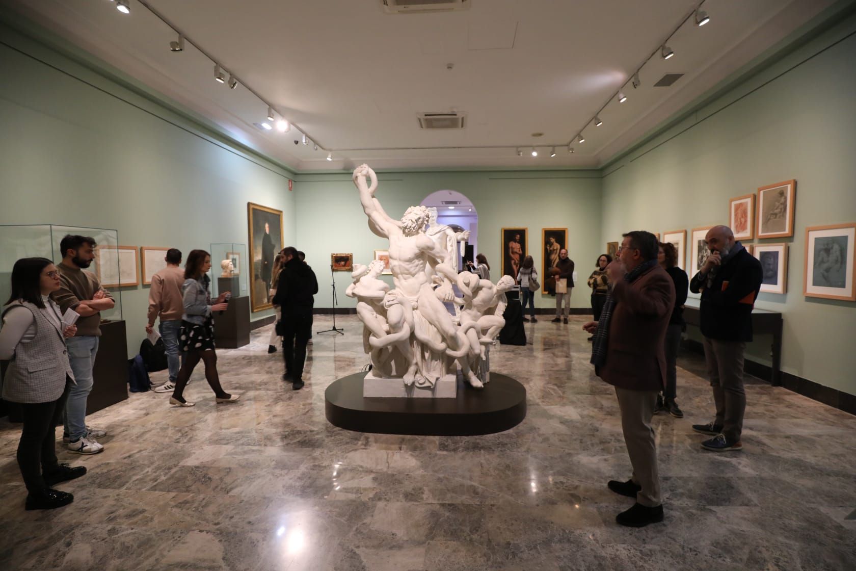 Inauguración de la nueva sala del Museo de Zaragoza dedicada a la Ilustración