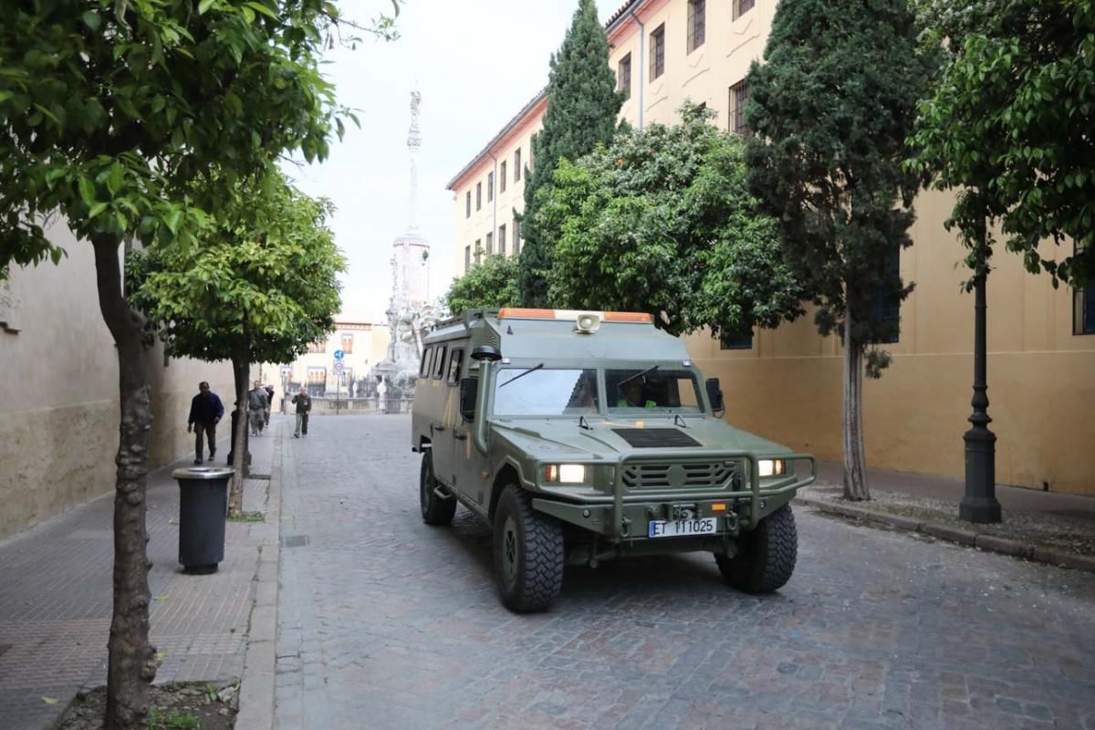 Efectivos de la Unidad Militar de Emergencias ya están desplegados en la capital