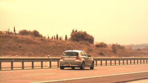 Imagen captada por el radar de la A-27 entre Tarragona y Valls.