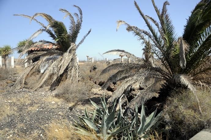 Antiguo pabellón de descanso del Ejército del Aire en El Goro (Telde)