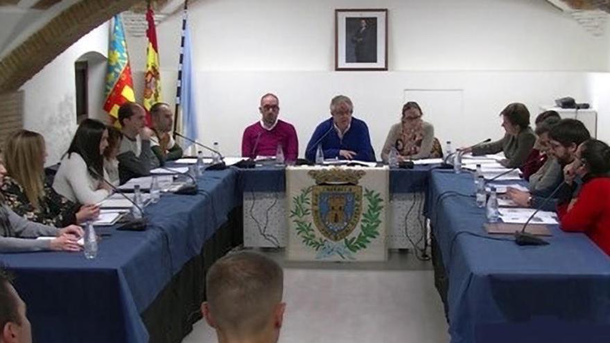 Imagen del pleno de Castalla