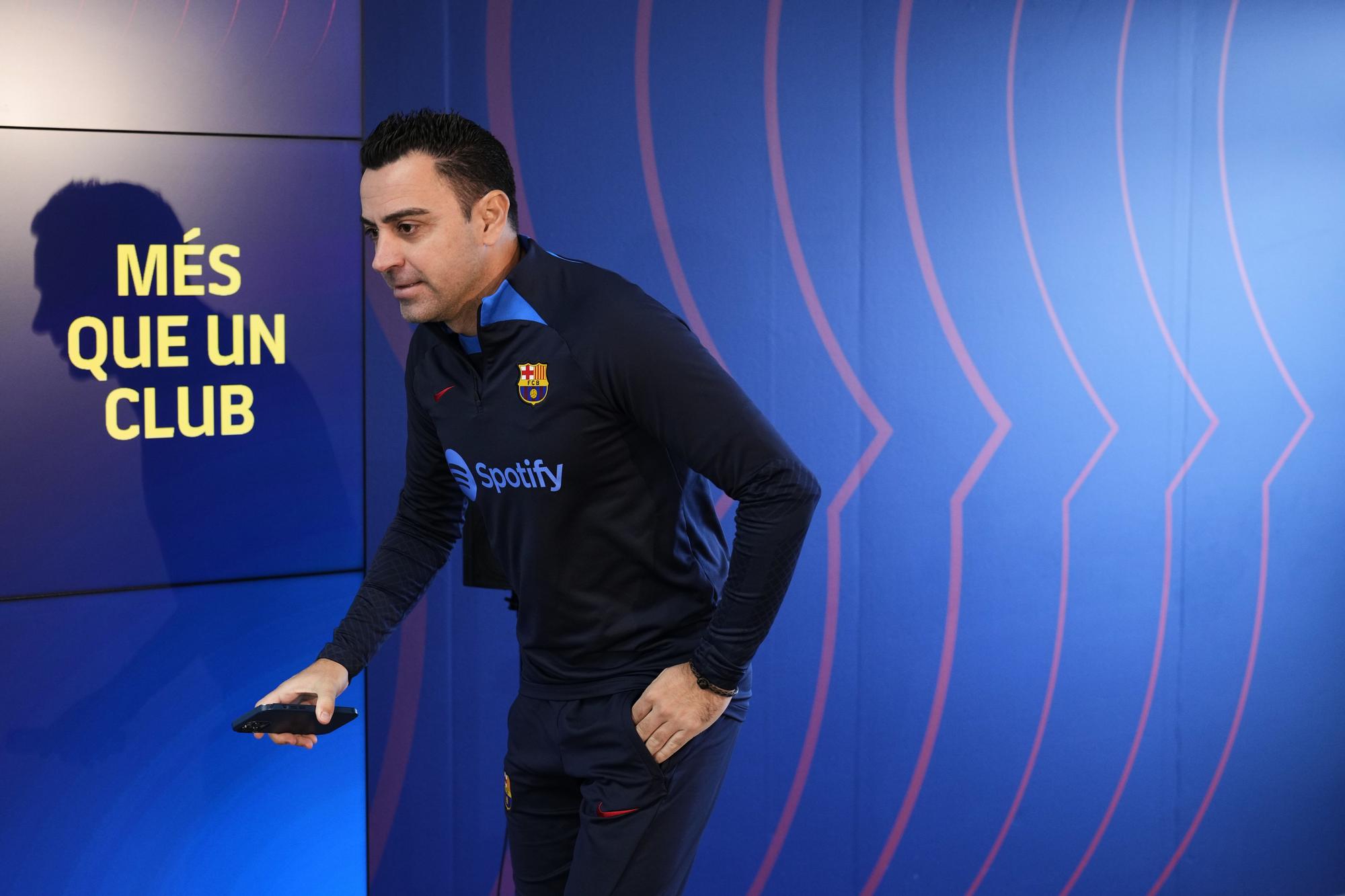 Rueda de prensa de Xavi Hernández