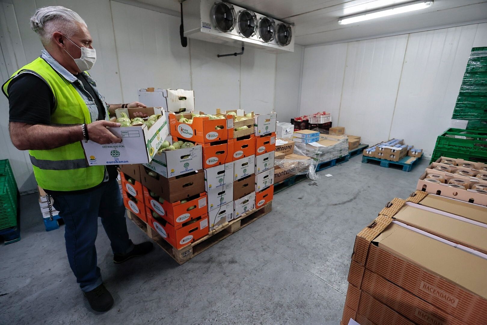 Reportaje en el Banco de Alimentos de Tenerife